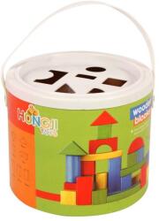 Hongji Toys Építőkocka formaválogató hengerben 30 darabos készlet