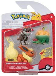 Pokémon 3 db-os figura - Appltun, Tyrunt, Flareon - jatek21