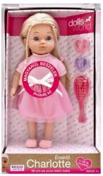 Dolls World Magyarul beszélő Charlotte, rózsaszín ruhában