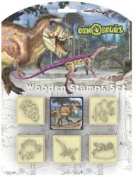  5 db nyomda + nyomdapárna - Dinoszaurusz