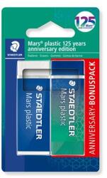 STAEDTLER Radír, STAEDTLER Mars® Plastic 526 , 125 years , kék-zöld (52650MABK1) - fodicoaruhaz