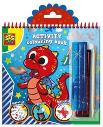 SES SES: Dínó színező