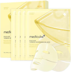 MEDICUBE Kojic Acid Turmeric Brightening Gél Arcmaszk 28gx4db
