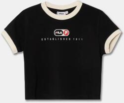 Fila t-shirt Luverne női, fekete, FAW0913 - fekete M