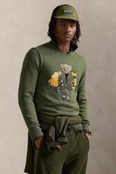 Ralph Lauren pamut pulóver zöld, 710959186 - zöld L