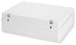Gewiss falon kívüli sima falú kötődoboz 380x300x120mm, csav. fedél (GW44210)