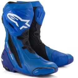 Alpinestars Supertech R Vented motoros cipő kék-fekete