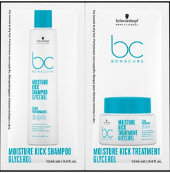 Schwarzkopf Bonacure Clean Performance Moisture Kick Set Duo Șampon Și Balsam 2x12ml (SK2709549)