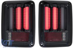 KITT Visszapillantó tükör LED-es irányjelzővel, Jeep Wrangler JK Rubicon (2007-2016) modellekhez (CMAJEWJK)