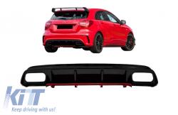 KITT LED Taillights suitable for Mercedes A-Class W176 (2013-08.2015) Red Facelift Design (TLMBW176FR)