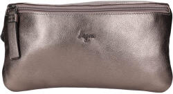 Lagen Lone női bőr övtáska - ezüst