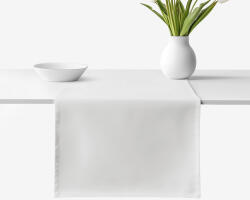Goldea napron de masă 100% bumbac - gri deschis 20x140 cm Fata de masa