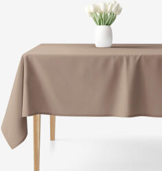 Goldea față de masă 100% bumbac - maro cafea 100 x 100 cm Fata de masa