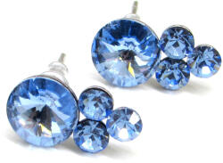 TREVIA fülbevaló - 15 mm (light sapphire) (2025050608)