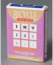 The United States Playing Card Company Bicycle Invisible Deck, 809 Mandolin Back kártya - kék