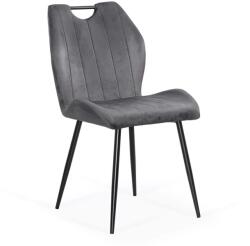 Chairs ON Scaune bucătărie, living din catifea BUC 204 Gri