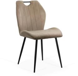 Chairs ON Scaune bucătărie, living din catifea BUC 204 Bej