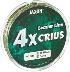 JAXON Fir textil JAXON CRIUS PE 4X LEADER BRAIDED LINE 10m 0.14mm 15kg (ZJ-CXL014)