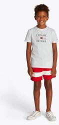 Tommy Hilfiger gyerek pamut póló fehér, nyomott mintás, KB0KB09538 - fehér 176