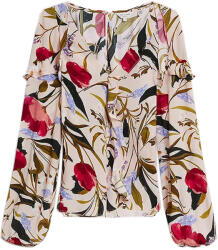 Ted Baker Bluză Minasa Frill Detail Long Sleeve 279264 pl-pink