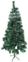 Flippy Brad artificial de Craciun tip pin nins, pentru interior exterior, inaltime 210 cm, Flippy, verde, suport metalic inclus (teo-106769)