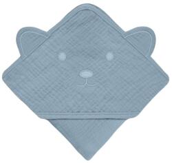 Lionelo Бебешка хавлия с качулка Lionelo - 80 x 80 cm, Grey (5903771709316) - baby