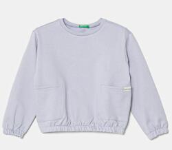 Benetton gyerek melegítőfelső pamutból sima, 3UNIG10IO - kék 116