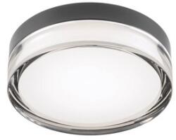 Redo Group Frisbi fekete-fehér vízvédett fürdőszobai LED mennyezeti lámpa (RED-01-3734) LED 1 izzós IP44