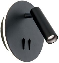 Orion Lenny fekete LED falikar (ORI-WA 2-1467_BL) LED 2 izzós IP20