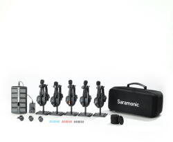SARAMONIC Microfon SARAMONIC Saramonic WiTalk9 WT5S 5-Person Full-Deplex 1.9GHz Wireless Headset Intercom System w/ carry case (WITALK9 WT5S)