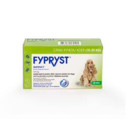 FYPRYST Deparazitare externă M 10-20 kg 3 pipete