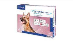Virbac EFFIPRO DUO L 20-40 kg 4 pipete