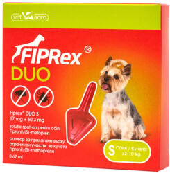 VET-AGRO FIPRex Duo S 2-10 kg 1 pipetă