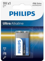 Philips ELEM ULTRA ALKALI 9V 1-BLISZTER 6LR61E1B/10 (6LR61E1B/10) - mi-one