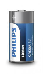 Philips ELEM LÍTIUM 3.0V 1-BLISZTER CR123A/01B (CR123A/01B) - mione