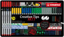 STABILO Kreatív készlet STABILO Creative Tips CLASSIC (6 különböző színben) 30 db-os készlet dobozban
