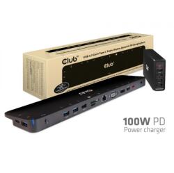 Club 3D SenseVision Triple Display Dynamic PD Charging Dock (CSV-1564W100)