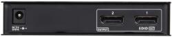 ATEN Videoelosztó, DisplayPort - DisplayPort, fekete, VS192-AT-G (SK217882LV-BG-001V)
