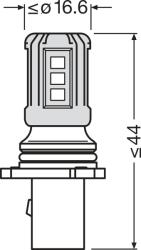 OSRAM izzó OSRAM 828DWP-1BL (828DWP-1BL)
