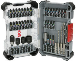 Bosch PRO Set de capete de șurubelniță impact și burghie pentru lemn 40 de piese 1/4" Hex (2608521U87) Set capete bit, chei tubulare