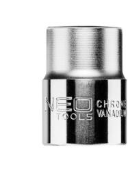 NEO TOOLS 12 LAPÚ DUGÓKULCS 3/4" 22mm (RÖVID)(08-321)