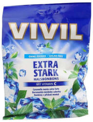 VIVIL borsmenta cukorka extra erős 60g (126198)