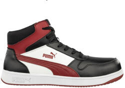 PUMA Frontcourt Blk/Wht/Red Mid S3L ESD FO HRO SR munkavédelmi bakancs 42 (PUM-630050-42)