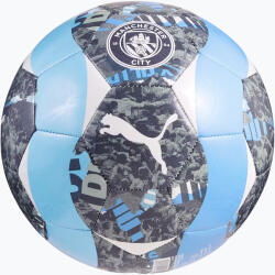 PUMA MCFC PreMatch erős szürke/csapat világoskék 5. méretű labdarúgás