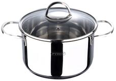 Bergner Pyrex PY-6156 Lábas fedővel, 3.3l (PY-6156)