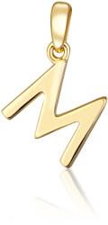 JVD Pandantiv placat cu aur litera „M SVLP0948XH2GO0M