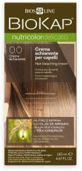 BioKap Cremă decolorantă pentru păr Nutricolor Delicato, 0.0, 140 ml, Biokap