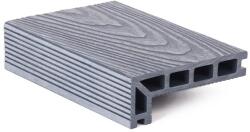 G21 elzáró kültéri burkolólap, 2, 5 x 14 x 400 cm, Silver Wood, WPC (TPRSLVW400Z)