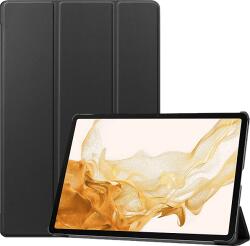  CASE AND PRO Samsung Galaxy Tab S10 Plus /S9 tablet tok, fekete (TABCASE-SAM-S10P-BK) (TABCASE-SAM-S10P-BK)