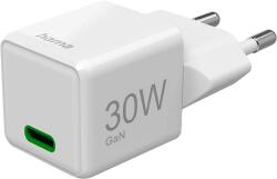 Hama super mini univerzális hálózati töltő, USB Type-C, PD, QC, 30W, fehér (201982) (201982)